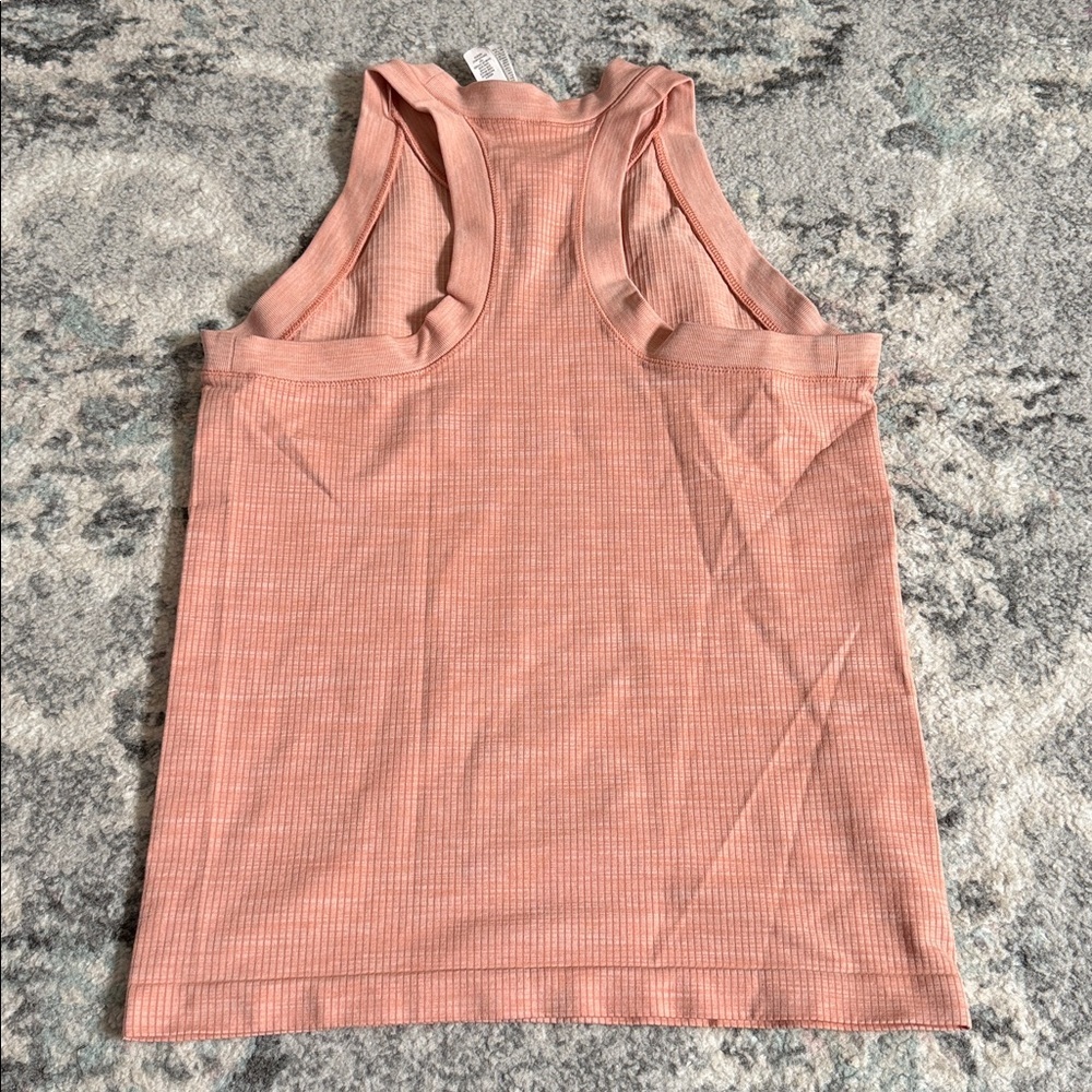 Athleta Ribbed High Neck Tank Size Medium - Picture 7 of 7